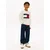 TOMMY HILFIGER Pulover Heritage rdeča / črna / bela
