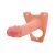 Lovetoy – Silikonski strap-on z režo, 20 cm