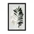 Plakat minimalistična praprot - 40x60 silver