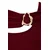 Trendyol Curve Ženska bluza Tbbaw26Af00083, Bordo