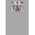 Opviq Luster 2592188, Sivi
