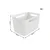 Kutija pvc bela 16l brisen rotho