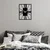 Wallity Zidni sat Unlined, 49x38 cm, Crni