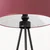 Sollux SL.1856 - Stojeća lampa NEVIA 1xE27/15W/230V crvena