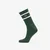Nogavice Lacoste Crew Socks Green/White 39-42