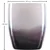 Zwiesel Glas majhna vaza SHADOW, bela