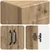Set ormara 2 pcs Hrast artisan Konstruirano drvo