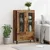 Highboard Staro drvo 70 x 31 x 115 cm Obrađeno drvo i čelik