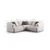 Atelier del Sofa Ugaona garnitura Sofia, 205x205x85 cm, Bela