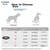 Dogness Ogrlica sa povocem za pse, M, Crna