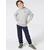 Champion Authentic Athletic Apparel Majica pegasto siva/črna
