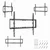 WM-70F-03 Gembird TV nosac fiksni 37-70 VESA max.60x40cm max 35kg
