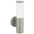 Vanjska zidna lampa 2 pcs Srebrno 15 x 7,5 x 33 cm