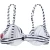 VENICE BEACH Bikini zgornji del Summer, modra