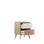 Hanah Home Noćni ormarić Tkm-920-Fx-1, 44x61x44 cm, Šareni