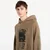 Mikina Brain Dead Future Vision Hoodie Coffee S