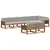 Set vanjskih sofa 8 pcs Prirodna i Svjetlosiva