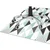 Decormat Podloga za pisalni stol Pattern from triangles 120x90 cm 2 cm