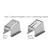 Garlic press with 2 pressing inserts, stainless steel, Gallant Plus