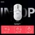 Inphic Bežični gaming miš, 2.4GHz, Bluetooth, USB, Crni