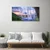 tulup.si Steklena slika Slap landscape vode 120x60 cm 4 obešalnika