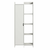 HANAH HOME Polica za knjige Offer White