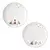 Set of 2 plates, with embossed design, 16cm, Let it Snow - Nuova R2S