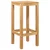 Vanjski bar set 5 pcs Neprerađeno Čvrsto teak drvo