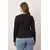 Trendyol Curve Ženska bluza Tbbaw26Af00052, Crna