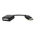 FAST ASIA Adapter konvertor DisplayPort (M) to DVI-I (F) crni