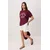 Trendyol Milla Ženska majica TWOSS26TS00228, Bordo