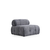 Atelier del Sofa Ugaona garnitura Petite, 290x160 cm, Siva