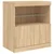 Komoda s LED svjetlima boja hrasta sonome 60x37x67 cm