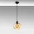 Opviq Luster Benek-20-14304, 20x20x120, IP20, Crno-žuti