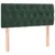 Vidaxl Box spring postelja z vzmetnico temno zelena 90x200 cm žamet