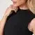 GymBeam Women‘s NEO Turtleneck Top Black