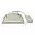LED ugradna svetiljka FINITY LED/12W/230V 3000K