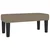 Vidaxl Box spring postelja z vzmetnico taupe 90x190 cm blago