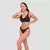 GymBeam Women‘s Sports Bikini Top Black