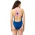 Speedo solid turnback denim teal xl - uk38