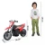 WINNERBIKE Motor za decu Go Cart Supermoto, Crveni