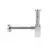 Sifon za lavabo MINOTTI 5/4 četvrtasti LUX