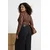 Trendyol Curve Ženska bluza Tbbaw26Af00122, Braon