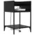 Noćni ormar 2 pcs Crni hrast 40 x 40 x 61 cm Konstruirano drvo