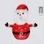 Aigostar - LED božićna spoljašnja dekoracija 50xLED/3xAA 0,7m IP44 hladno bela Santa Claus