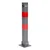 ModernHome Sklopiva parking barijera stub, 60cm, Siva