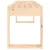 Vrtna klupa 110 x 38 x 45 cm od masivne borovine
