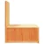 Noćni ormarić s ladicama 2 pcs Vosak smeđa 42 x 32,5 x 40 cm