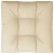 Jastuk za palete bež 80 x 80 x 12 cm od tkanine