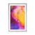 Plakat s paspartujem barve veselja - 30x45 white